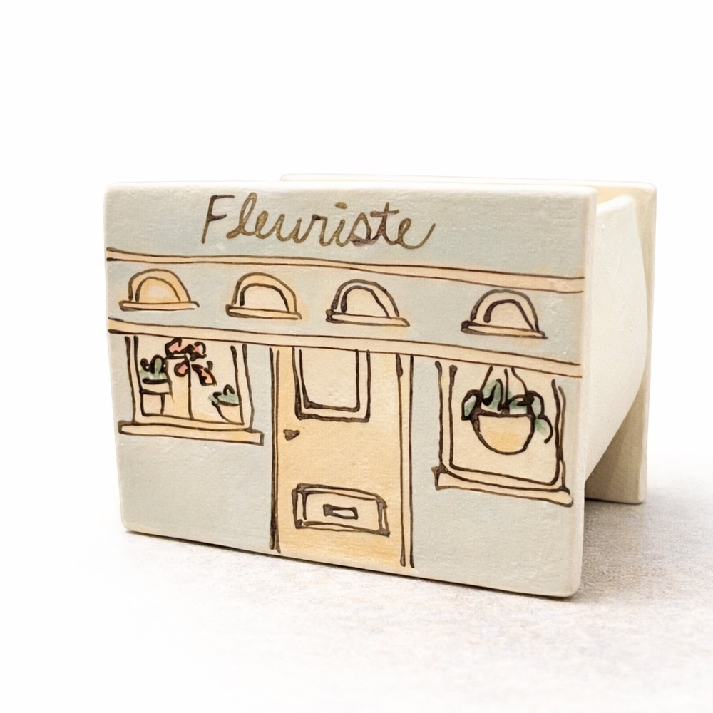 Handcrafted Ceramic Flower Shop Decor planter